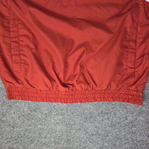 Vintage OU Oklahoma Sooners Lined Windbreaker Vest Jacket Side Zip V-Neck Mens M - Picture 4 of 11